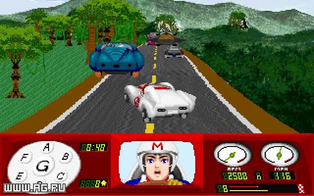 Изображение игры: Speed Racer