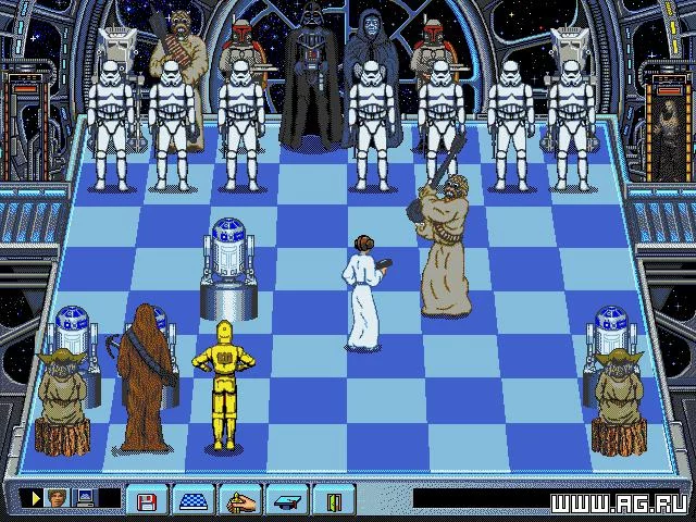 Изображение игры: Star Wars Chess