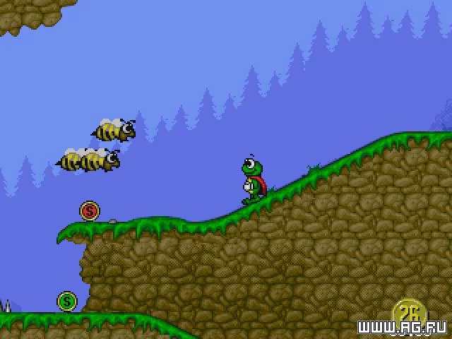 Изображение игры: Superfrog