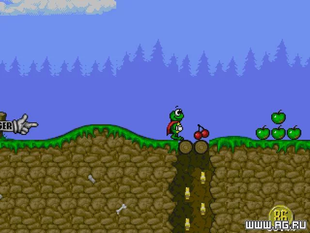 Изображение игры: Superfrog