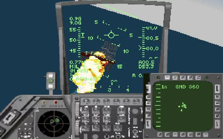 Изображение игры: Strike Commander