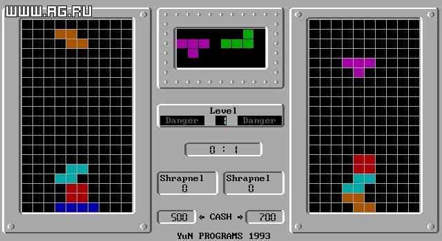 Изображение игры: The Battle Tetris