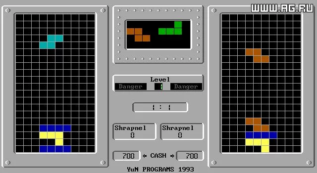 Изображение игры: The Battle Tetris