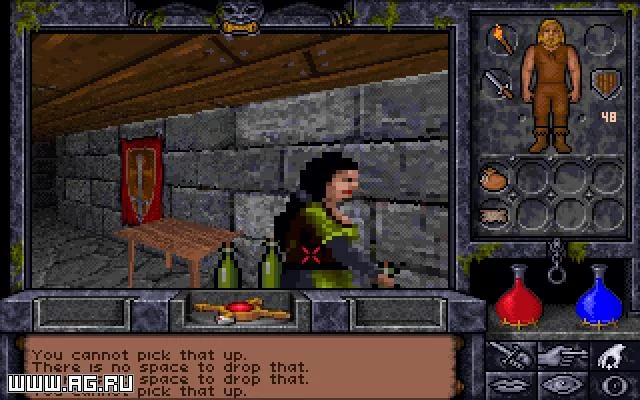 Изображение игры: Ultima Underworld 2: Labyrinth of Worlds