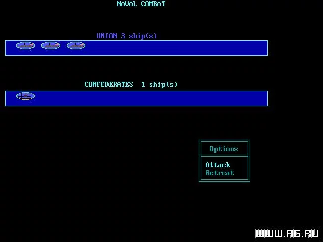Изображение игры: VGA Civil War Strategy