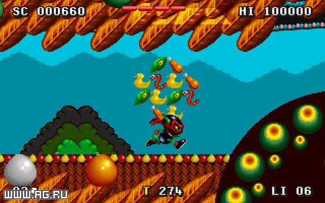 Изображение игры: Zool 2