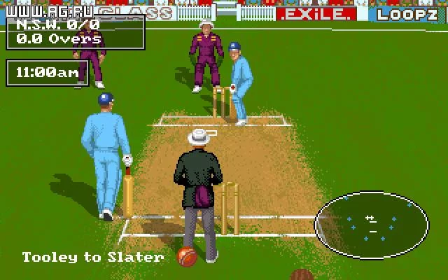 Изображение игры: Allan Border's Cricket