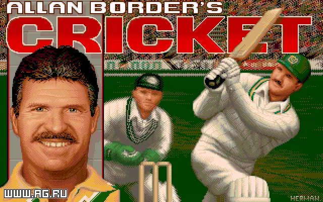 Изображение игры: Allan Border's Cricket