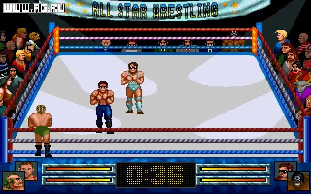 Изображение игры: Body Slam All-Star Wrestling