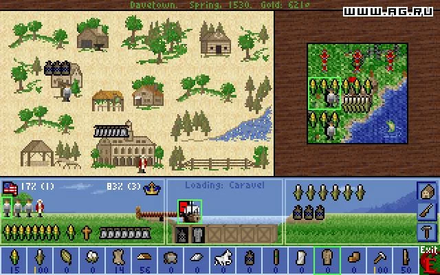 Изображение игры: Colonization