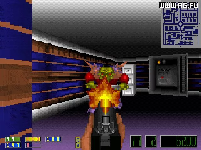 Изображение игры: Corridor 7: Alien Invasion