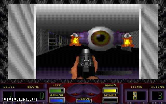 Изображение игры: Corridor 7: Alien Invasion