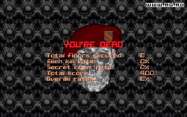 Изображение игры: Corridor 7: Alien Invasion