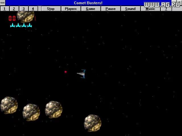 Изображение игры: Comet Busters!