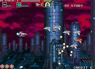 Изображение игры: Darius Gaiden