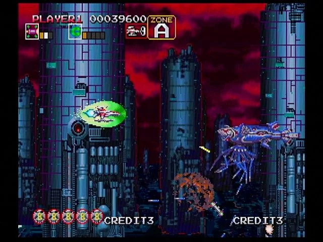 Изображение игры: Darius Gaiden