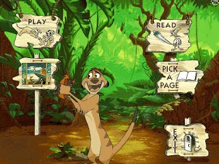 Изображение игры: Disney's Animated Storybook: The Lion King