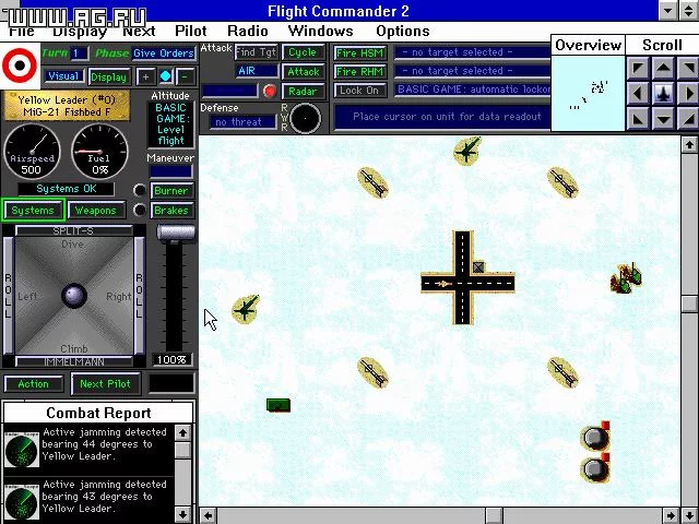Изображение игры: Flight Commander 2