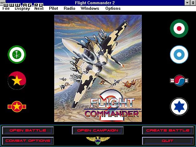 Изображение игры: Flight Commander 2