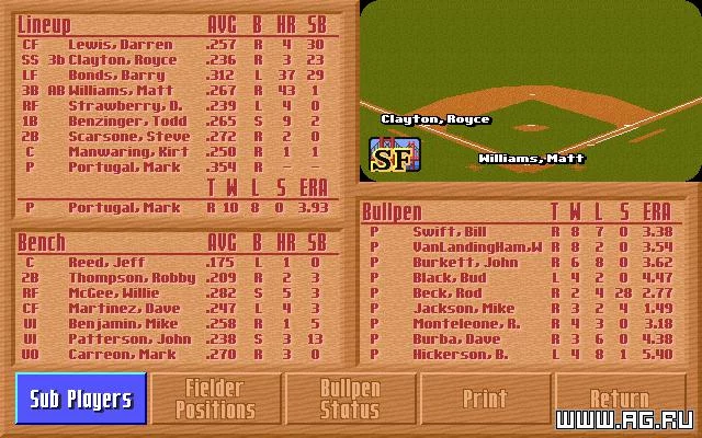 Изображение игры: HardBall 4