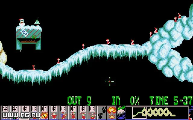 Изображение игры: Holiday Lemmings 1994