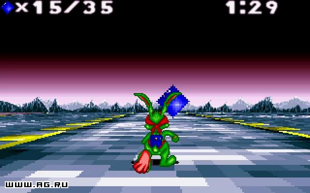 Изображение игры: Jazz Jackrabbit Holiday Hare '94