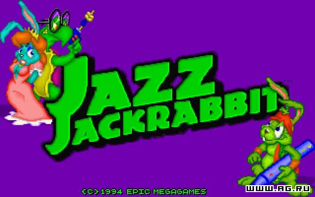 Изображение игры: Jazz Jackrabbit Holiday Hare '94