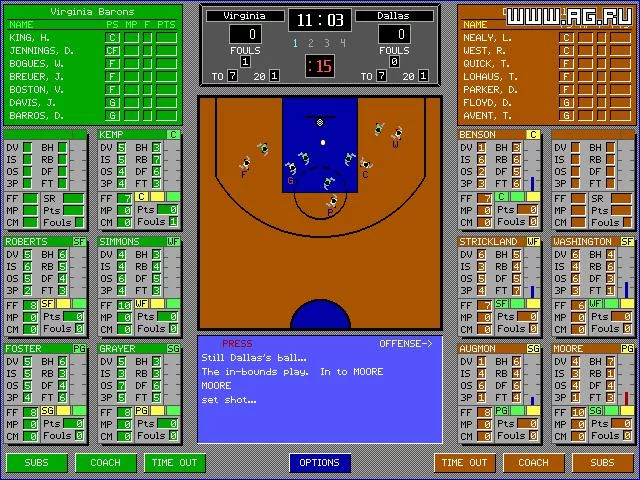 Изображение игры: Nothing But Net!: Pro League Basketball