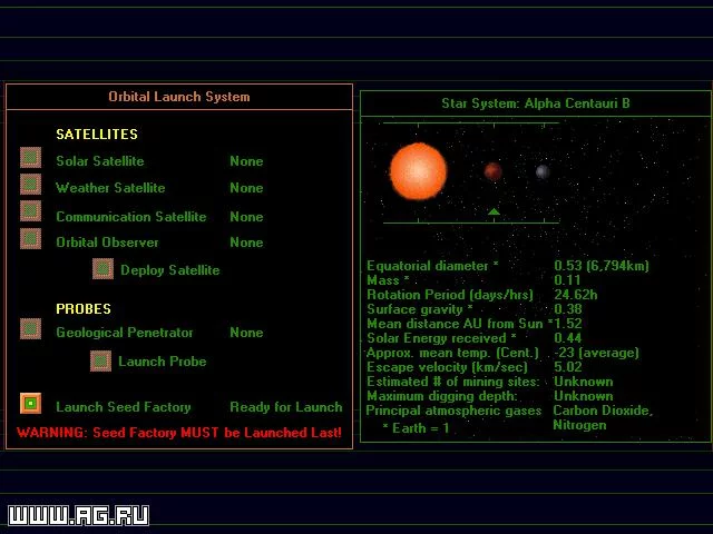 Изображение игры: Outpost (1994)
