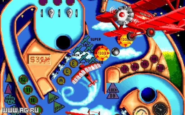 Изображение игры: Pinball Dreams 2