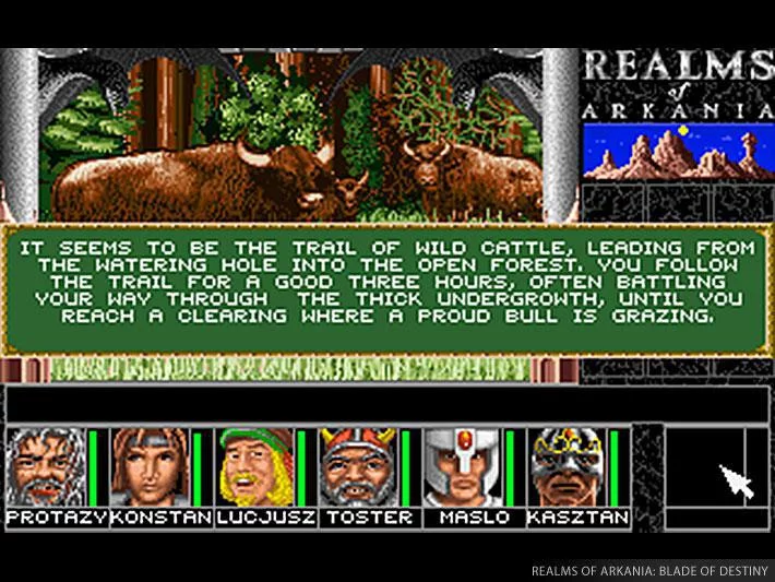 Изображение игры: Realms of Arkania 1+2