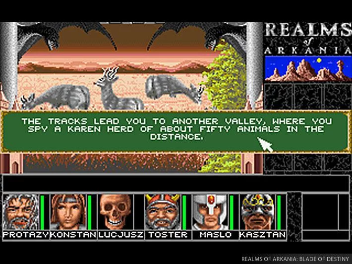 Изображение игры: Realms of Arkania 1+2