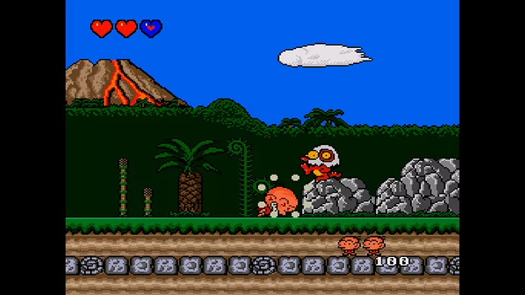 Изображение игры: Bonk's Adventure (1989)