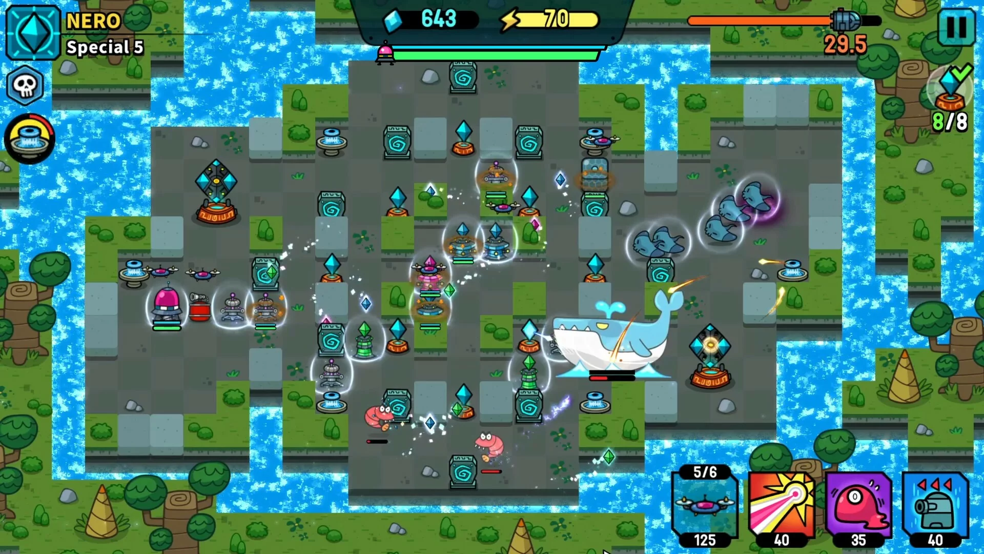 Изображение игры: Broken Universe - Tower Defense