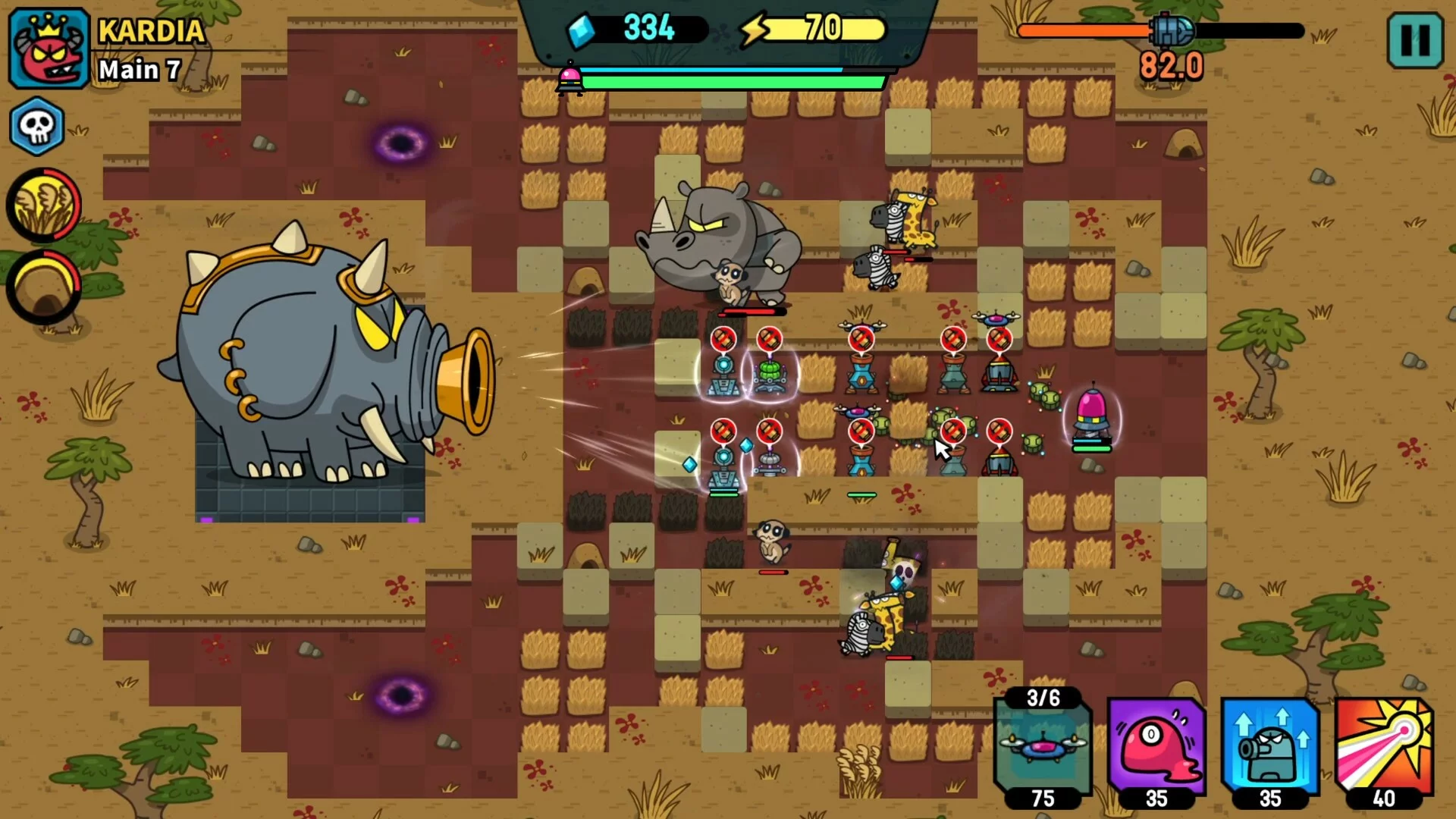 Изображение игры: Broken Universe - Tower Defense