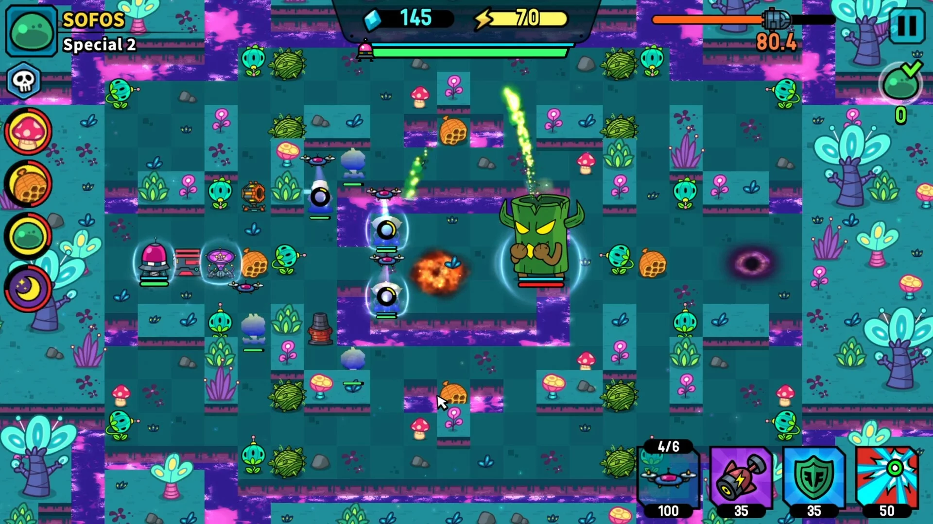 Изображение игры: Broken Universe - Tower Defense