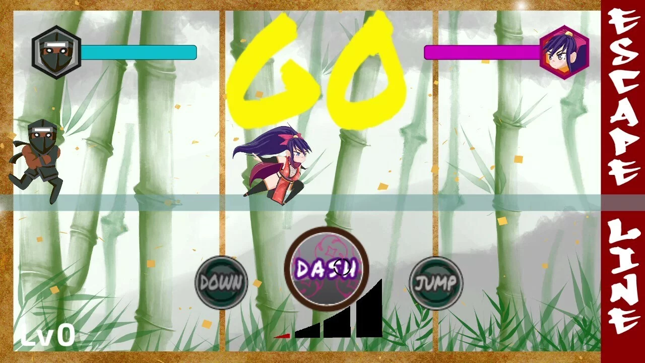Изображение игры: Touch and Hypnosis ～ kunochi ninja Kunai ～