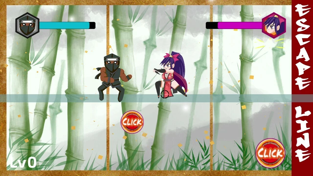 Изображение игры: Touch and Hypnosis ～ kunochi ninja Kunai ～