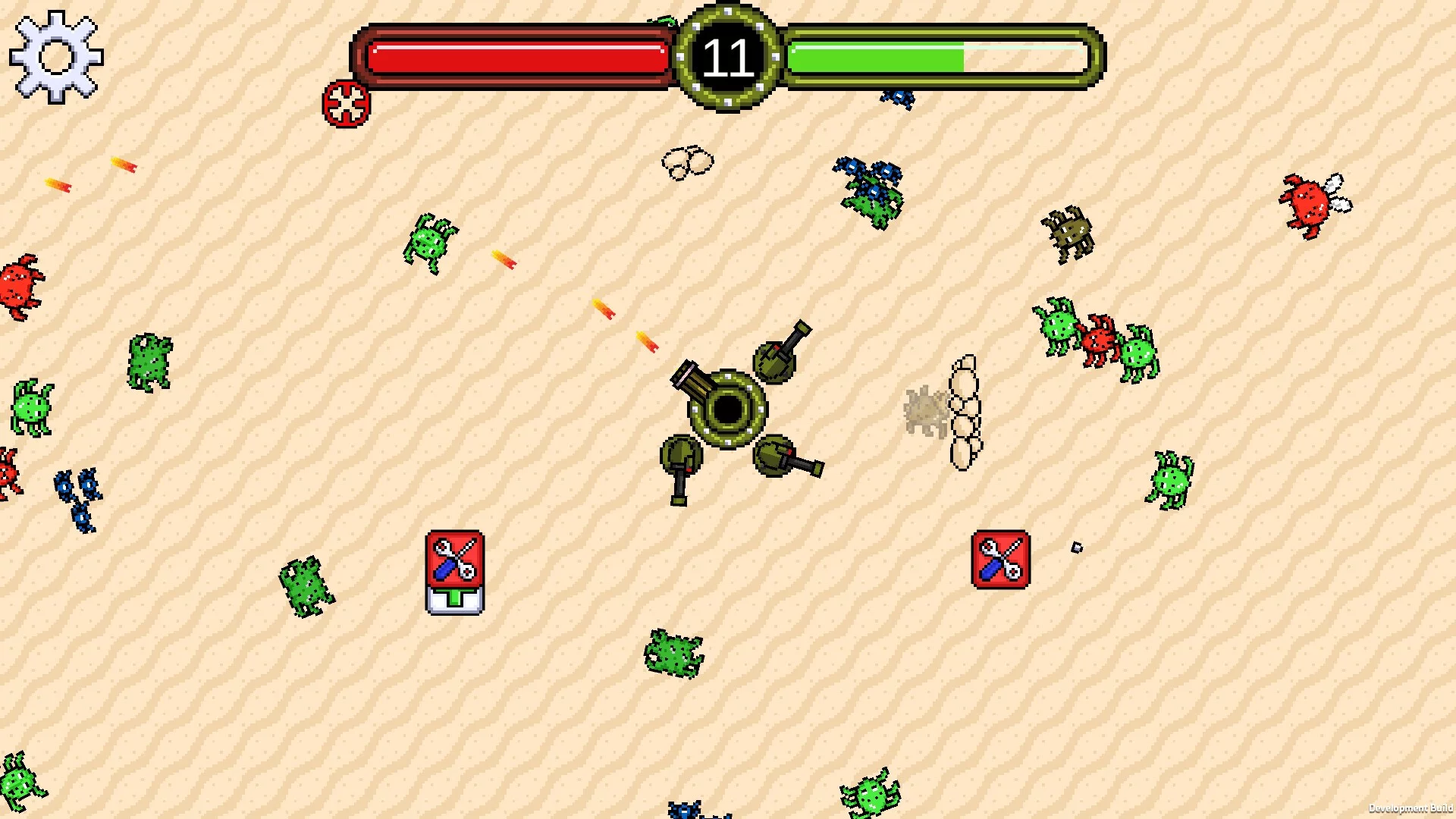 Изображение игры: Bugs and Bullets