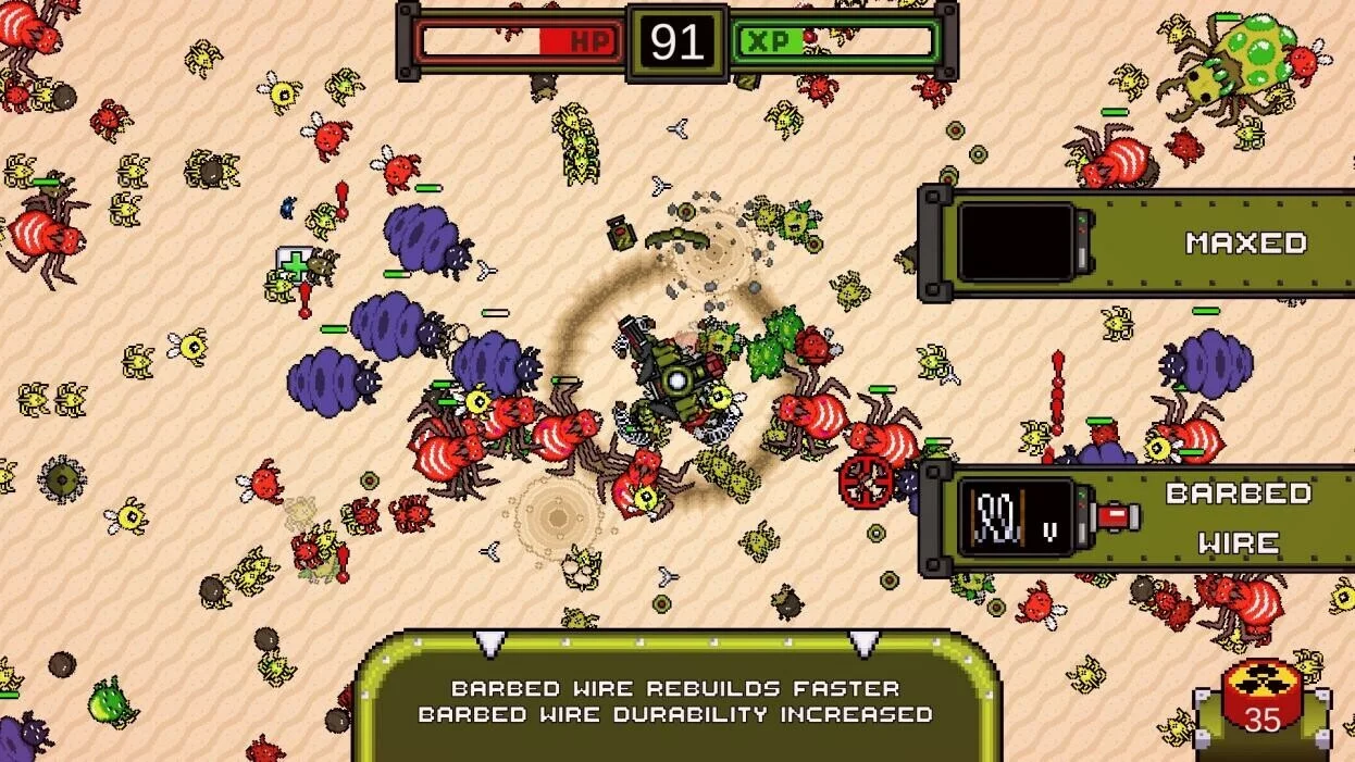 Изображение игры: Bugs and Bullets