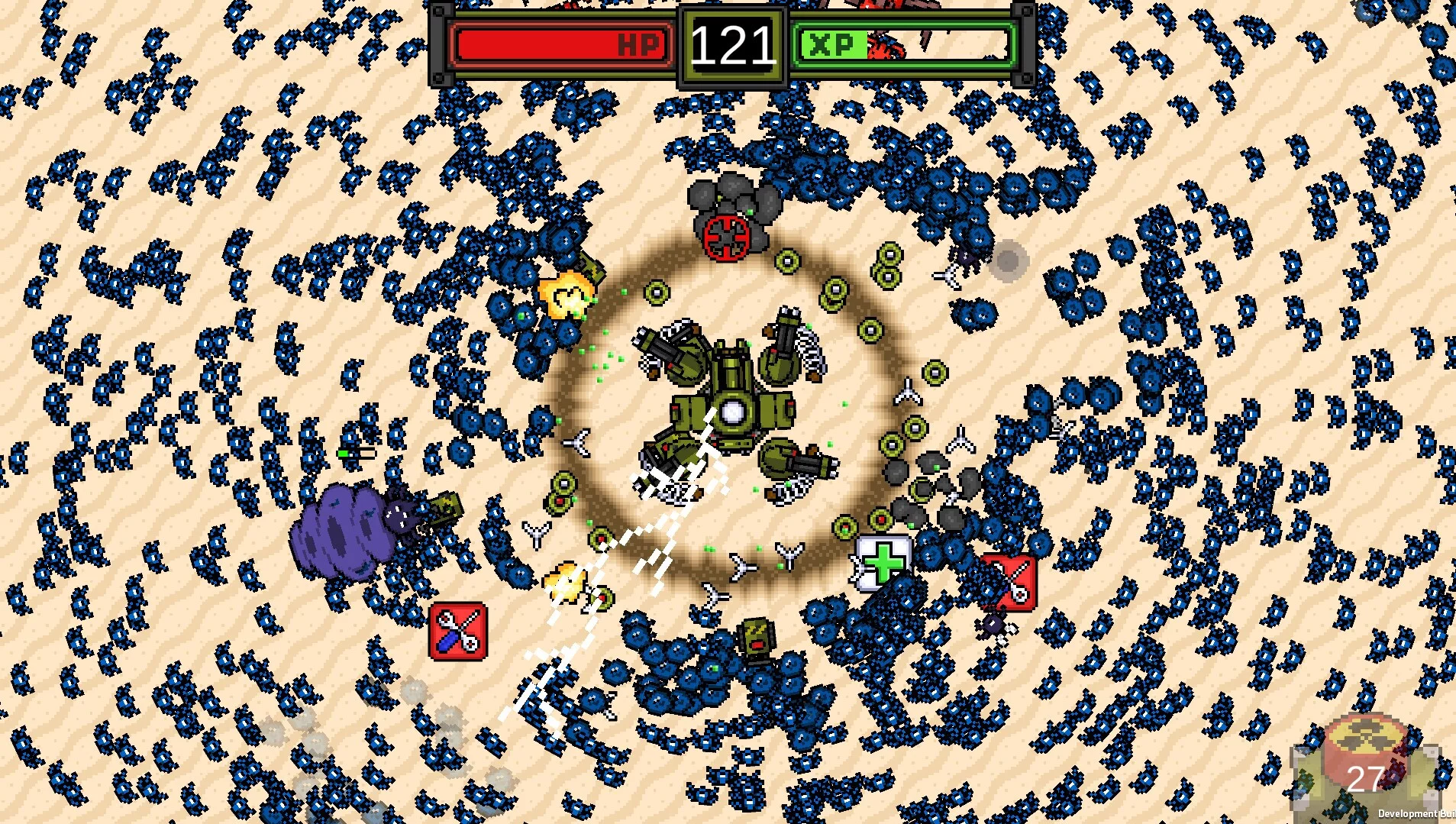 Изображение игры: Bugs and Bullets