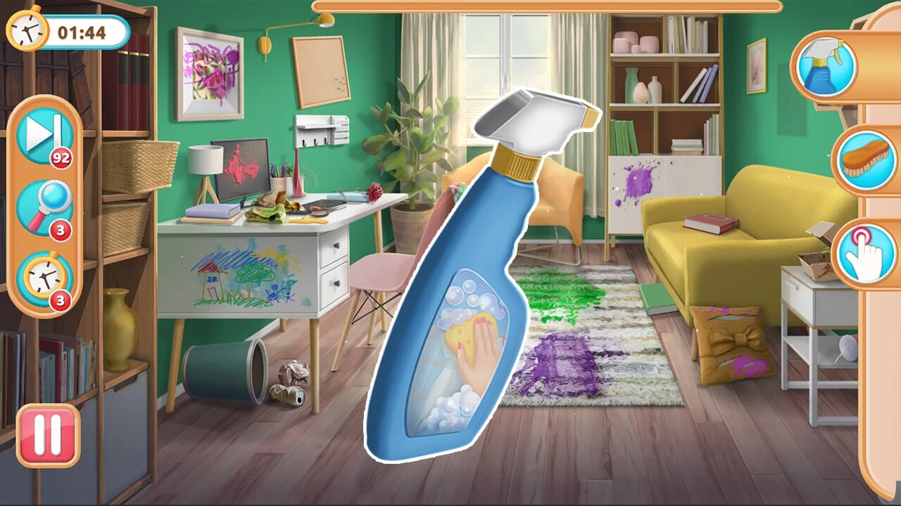 Изображение игры: Cleaning Queens