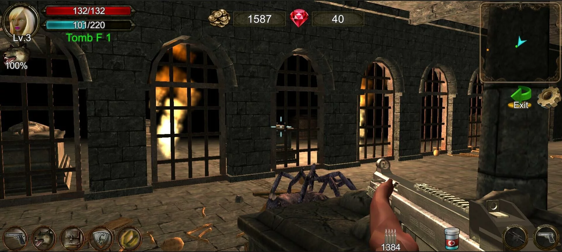 Изображение игры: Dungeon Shooter: Dark Temple