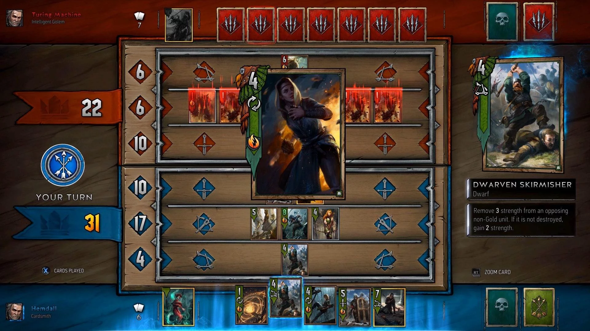 Изображение игры: GWENT: OPEN PTR