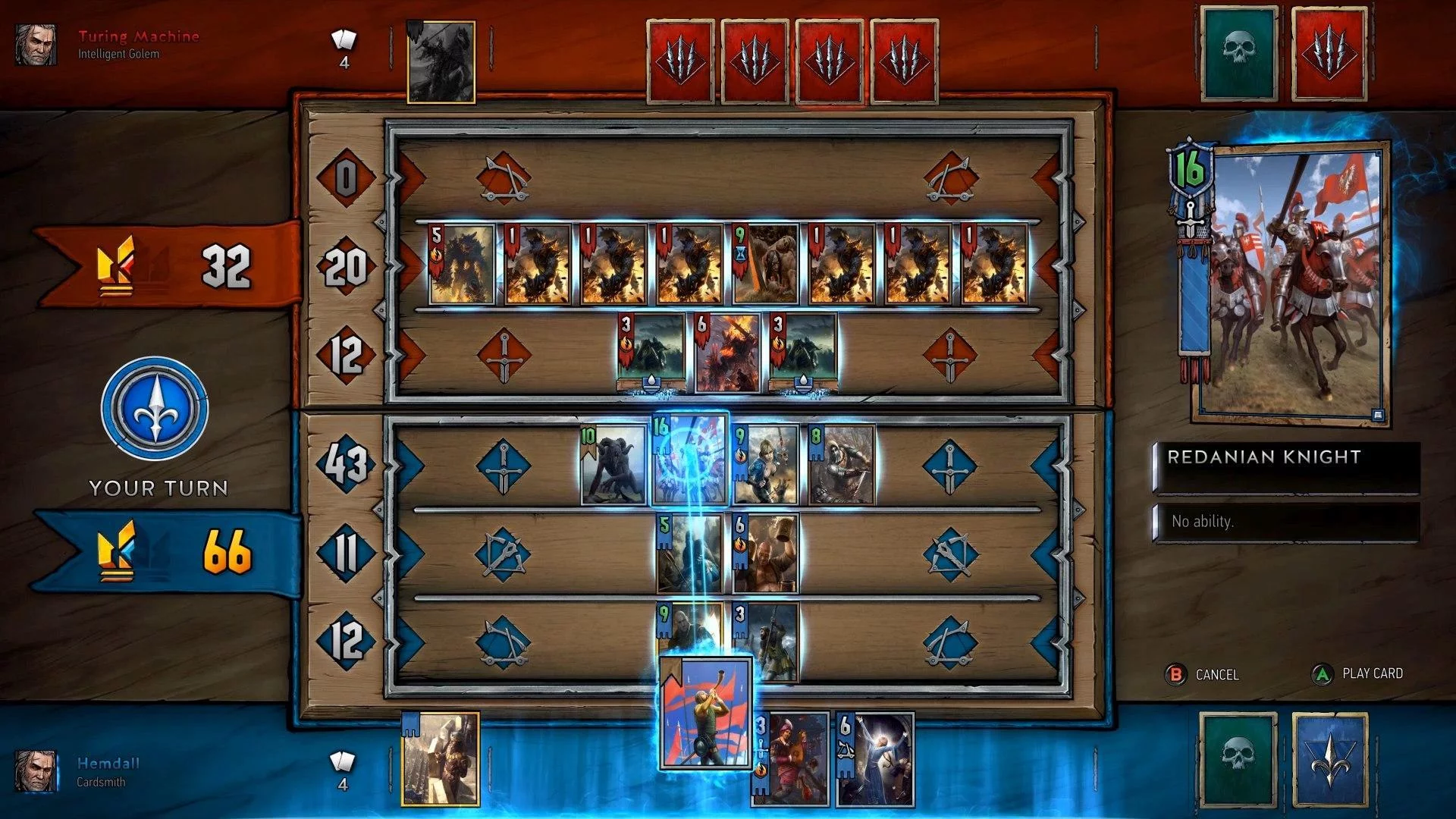 Изображение игры: GWENT: OPEN PTR