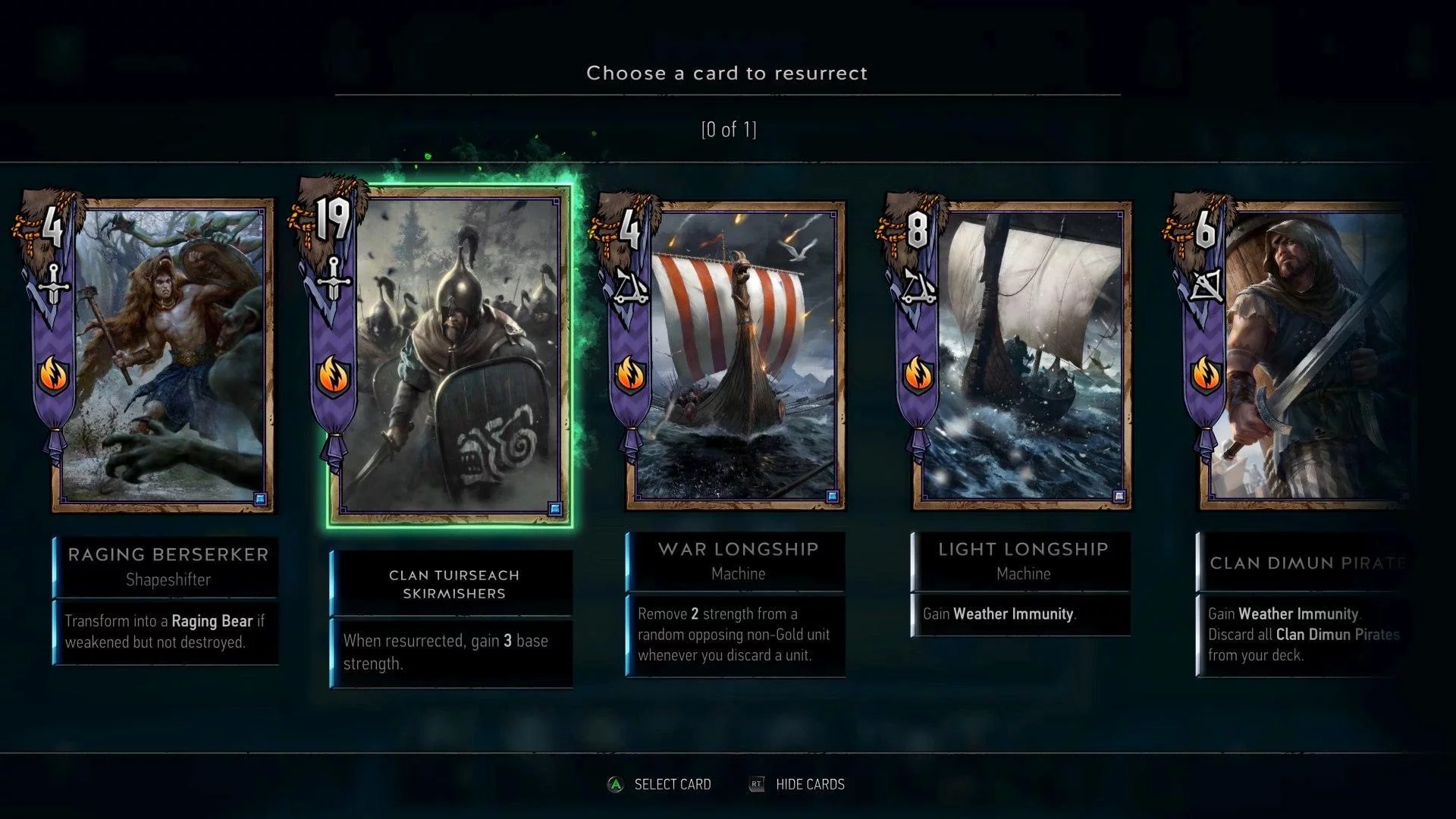 Изображение игры: GWENT: OPEN PTR