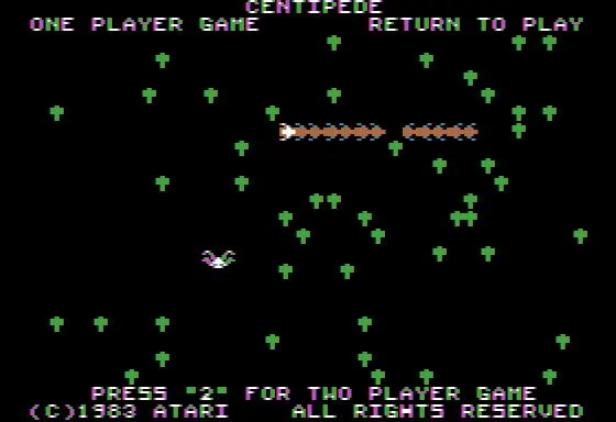 Изображение игры: Centipede (1981)