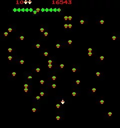Изображение игры: Centipede (1981)
