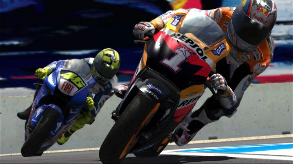 Изображение игры: MotoGP 07