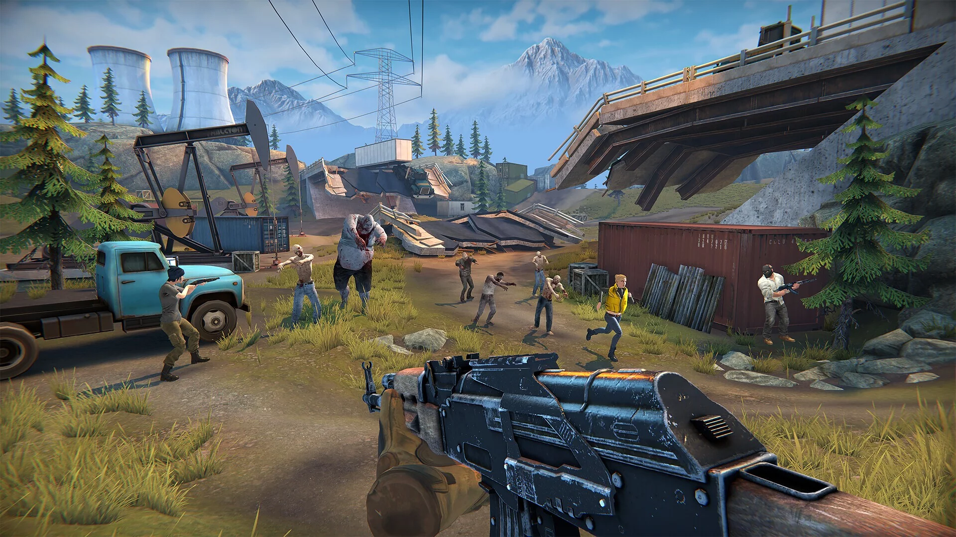 Изображение игры: Survival Nation